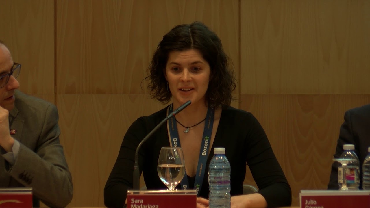 'Doctores en la empresa', Julio Gómez, Sara Madariaga, José M.ª Tejado y Pedro Balda
