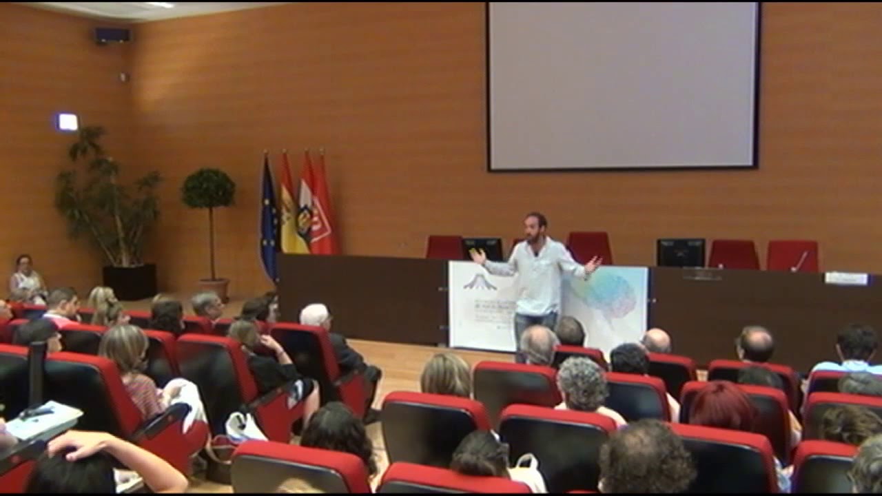 Monólogo de Eduardo Sáenz de Cabezón en CIPE 2018, Universidad de La Rioja