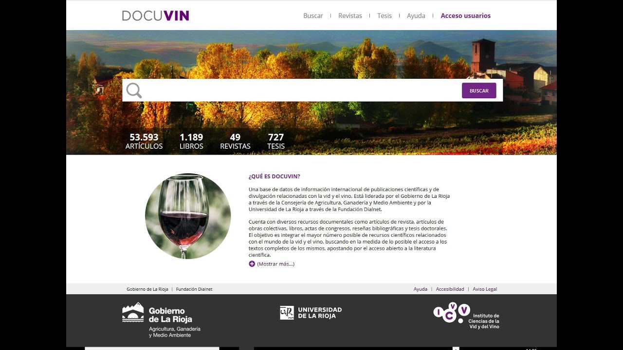 Docuvin.es, portal de referencia sobre la vid y el vino